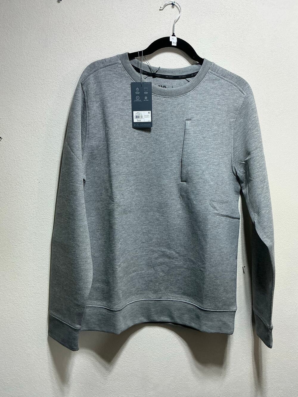 VRST Men's Pinnacle Fleece Crewneck Golf Pullover Size Small